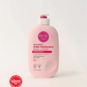 Home eos jasmine peach body lotion – hydrating floral & fruity scent
