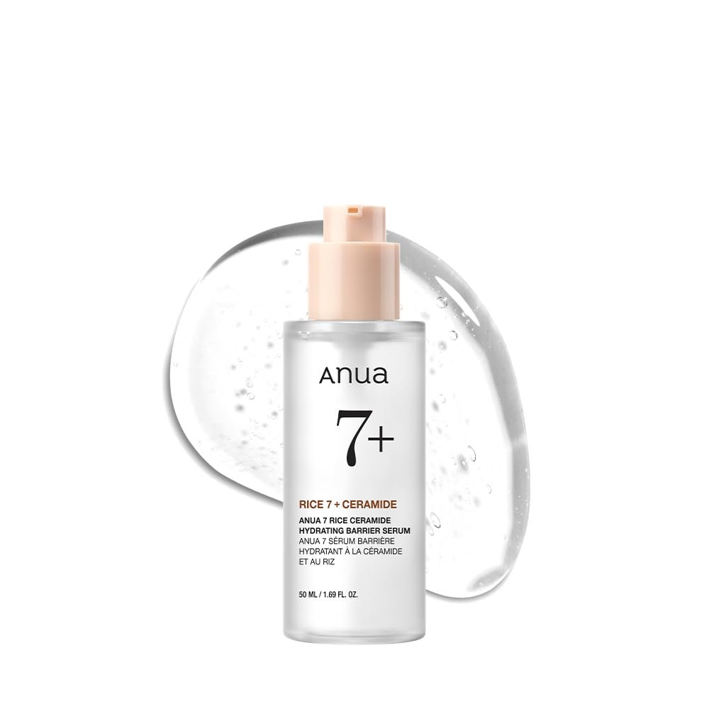anua 7 rice ceramide hydrating barrier serum 50ml